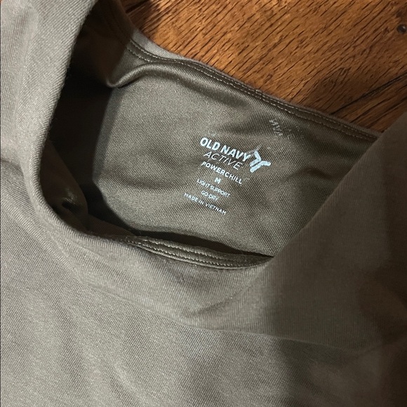 Old Navy Active Olive Green Top - Picture 2 of 3